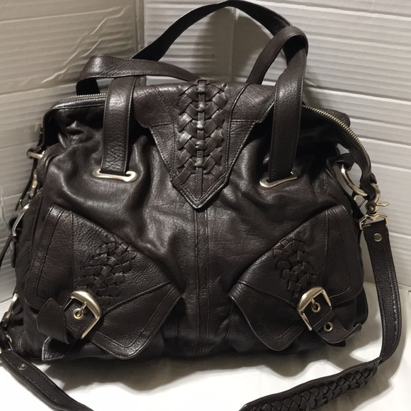 Junior Drake Handbags - Junior Drake leather handbag with double straps. EUC